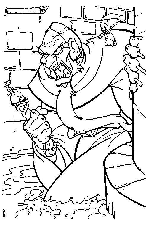 coloriage anastasia raspoutine